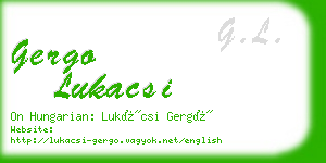 gergo lukacsi business card